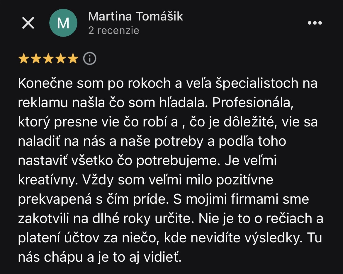 Recenzia — Martina Tomášik